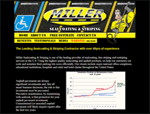 Tablet Screenshot of millersealcoating.com